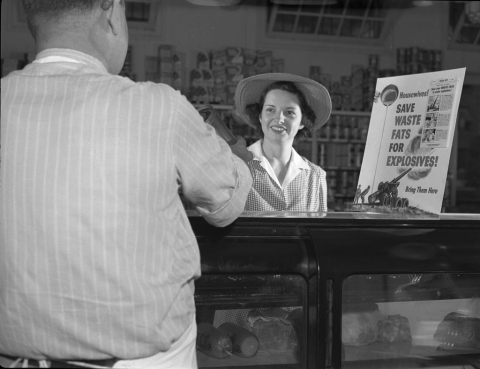 Salvaging waste fats