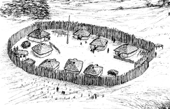 The Pisgah village at Warren Wilson