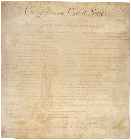 The Bill of Rights