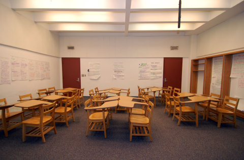 Classroom-Cluster group arrangement