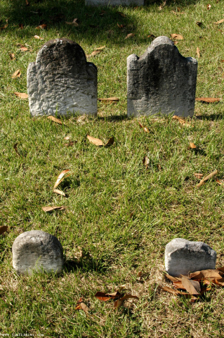 Gravestones in Savannah, Georgia