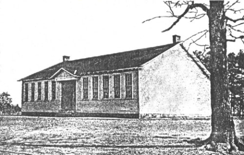 High Plains School circa 1940s