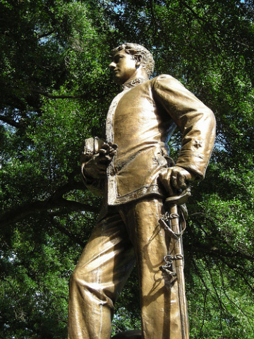 Statue of Worth Bagley in Raleigh