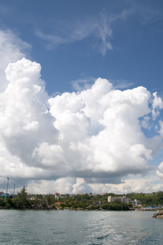 Cumulonimbus clouds