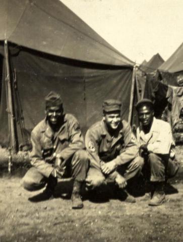Soldiers at Fort Francis E. Warren, Wyoming (1943)