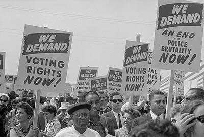 March on Washington Demonstrators, 1963