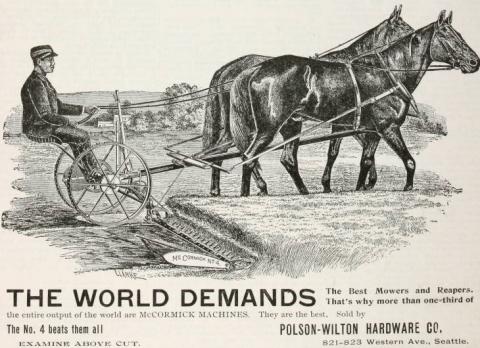 McCormick Reaper Advertisement