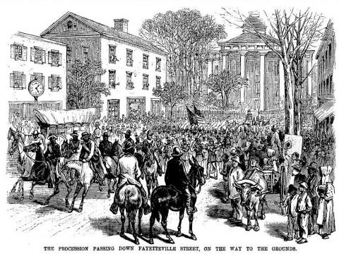 NC Colored Fair Procession 