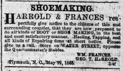 Shoemaking, The Old Flag