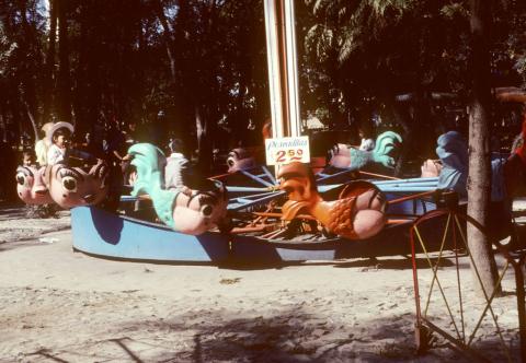 Amusement ride in Guadalajara, Mexico