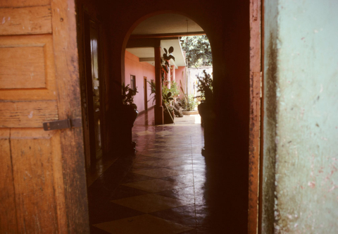 Entry way in Tzintzuntzan, Mexico