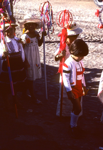 Children in a parade in Puerto Vallarta, Mexico