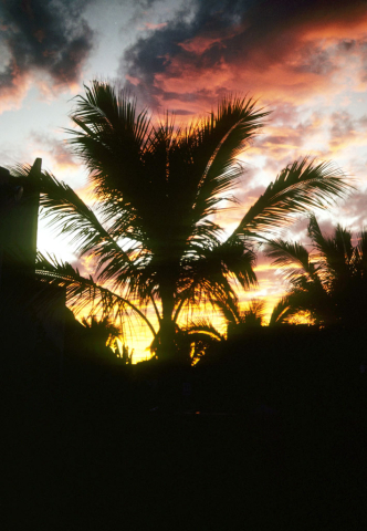 Sunset at Manzanillo, Mexico