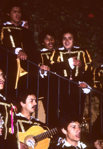 Male vocal group in Guanajuato, Mexico