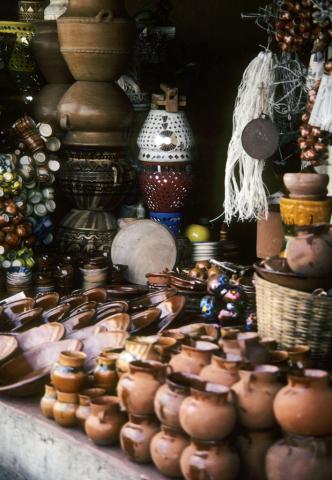 Assorted pots in Irapuato, Mexico