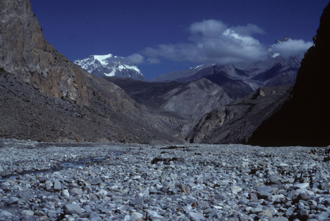 Pebbles on the Kali Gandaki flood plain