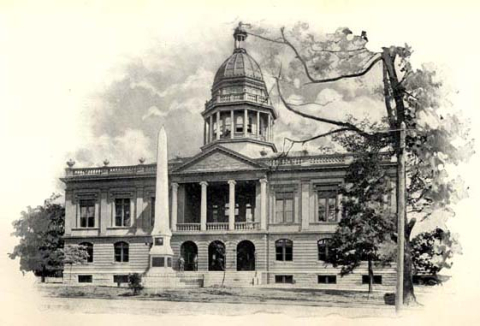 Court house, Charlotte, 1899